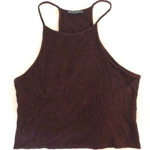Burgundy Brandy Melville Tank